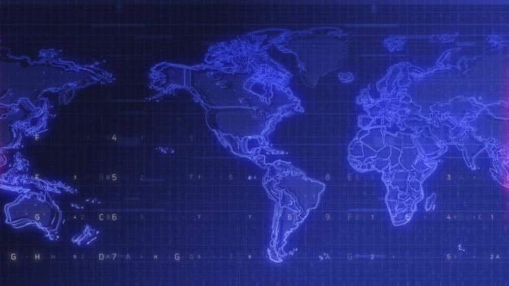 World Map Breaking News Background, Backgrounds Motion Graphics ft ...