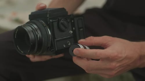 Loading Film in a Medium Format Camera