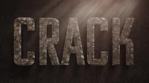 Crack Text Animation