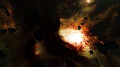 Abstract Galaxy In Deep Cosmos 02 4K