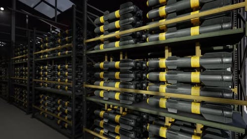 Military Bomb and Ammunition Storage Warehouse