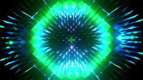 Rotated Vj Loop Party Equalizer Background Colored 4K