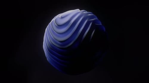 Wavy Sphere Motion Loop