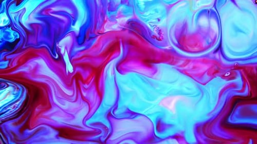 Abstract Colorful Ink Movements Spreads On Water Texture 604