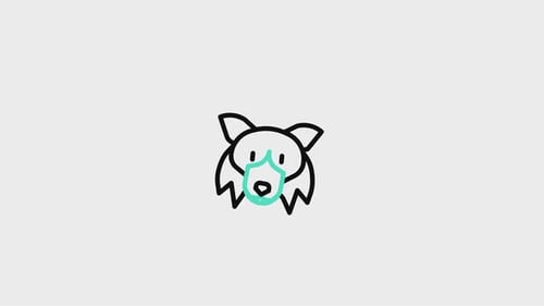 Border Collie Animated Icon