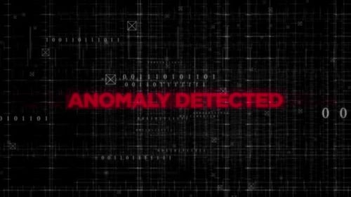 Futuristic Glitch Digital Data Stream Background