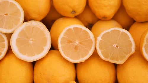 Close Up of Slice of Orange Fruits in a Bowl