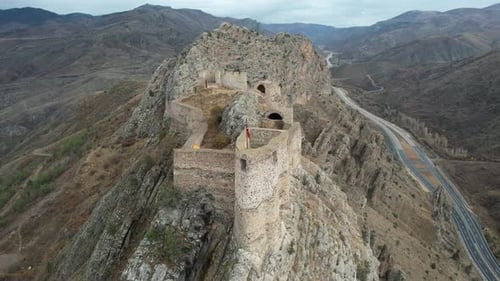 Medieval Castle Aerial