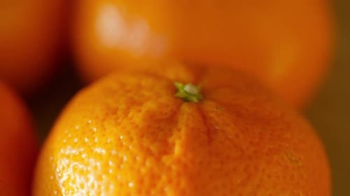 Nahaufnahme der Textur der Mandarinenschale