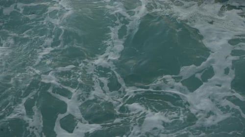 Foaming sea water abstract wave texture backdrop