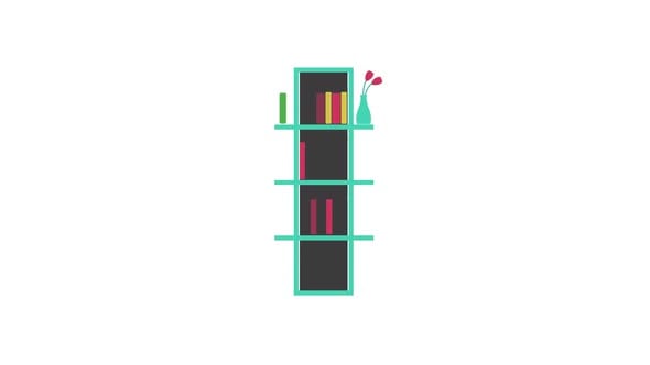 Book Rack Icon Animation, Elements Motion Graphics ft. Book & Icon - Envato