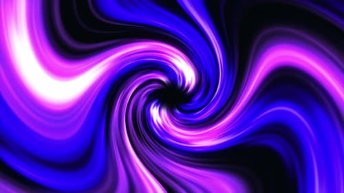 Fluid Glowing Abstract Swirl Lines Motion Background