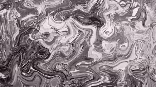 Fluid Abstract Grey Swirling Organic Background