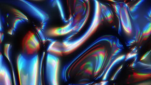 Abstract Colorful Waves Background Loop