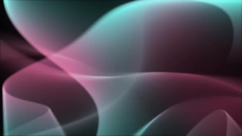 Modern Fluid Pink and Blue Wavy Flowing Abstract Background