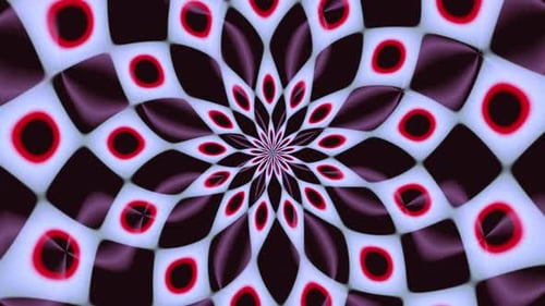 Hypnotic Abstract Rotating Optical Illusion Pattern