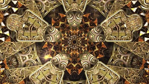 Javanese Ornaments Kaleidoscope