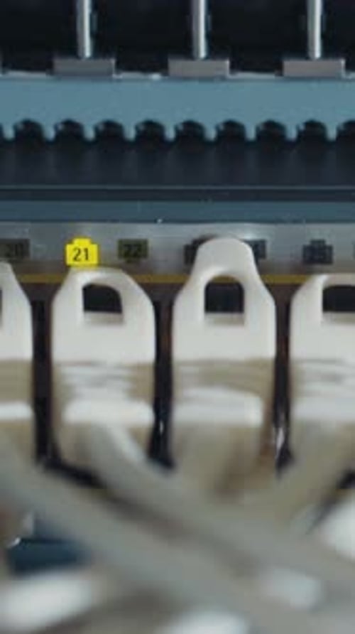 The Video Explores Numerical Inputs Showcasing Connectors Keyboards