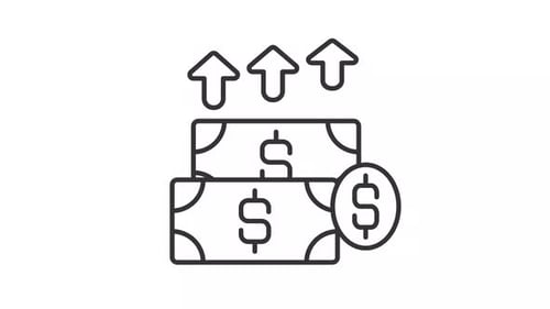 Expenses line animation