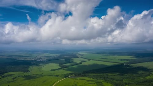Clouds timelapse. Timelapse of the summer clouds forming in the sky