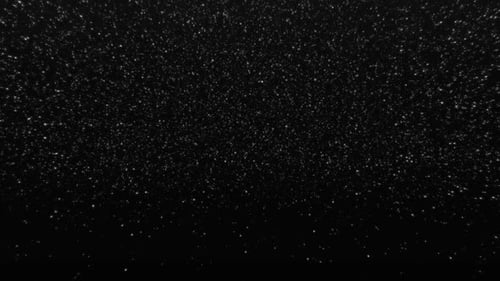 White Glitter Particles