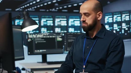 System Administrator in Server Hub Coding Protecting Data