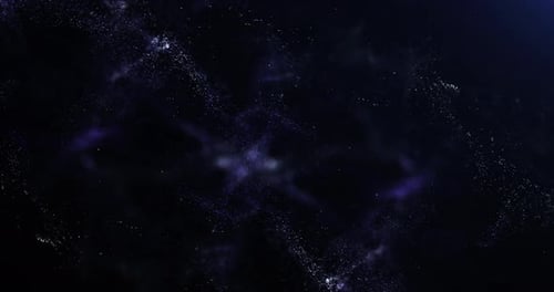 Fundo de partículas abstratas