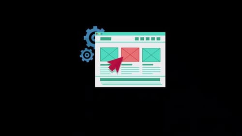 Ouvrir le message professionnel en cliquant sur l'écran avec le canal Alpha de la souris