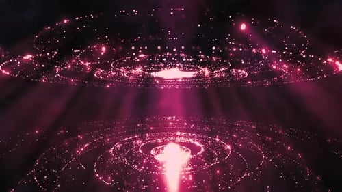 Red Lights Shadow Animation Background
