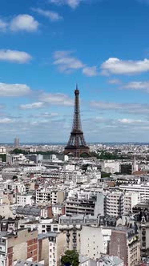Eiffel Tower At Paris Island Of France In France.