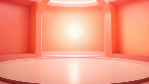 Clean Modern 3D Stage Reveal for Presentations