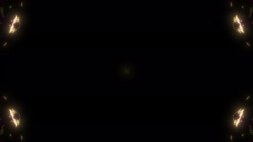 Colorful Singularity Kaleida VJ Background Seamless Loop