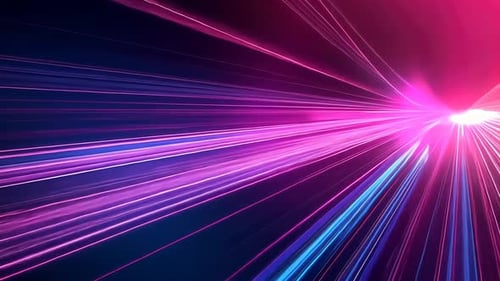 Dynamic vibrant light streaks