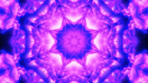 Seamless Luminous Pattern Background