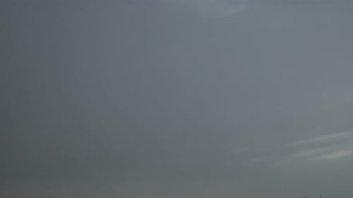 Dramatic Storm Clouds Taking Over. UHD Time lapse