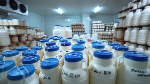 Dairy Factory Cold Storage Facility