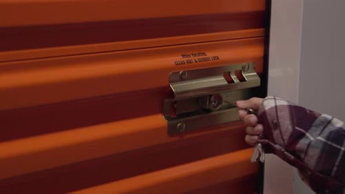 Unlocking Storage Unit Door
