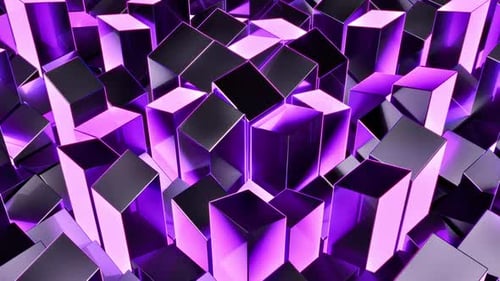 Farbenfrohe geometrische Loops für faszinierende VJ-Auftritte