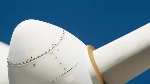 The Rotation Of A Wind Turbine