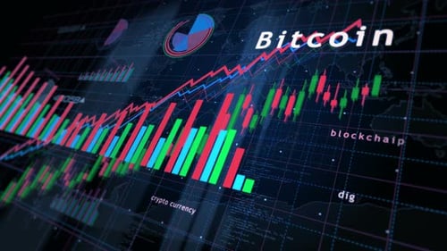 Bitcoin charts and graphs diagram