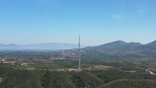 Spinning Windmills at Datcha Region