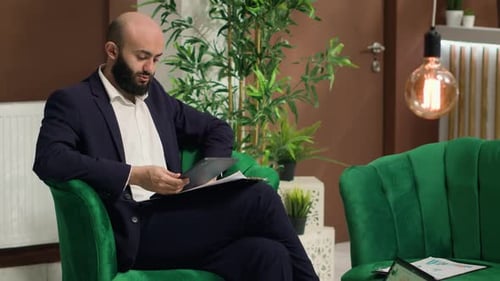 Middle Eastern Associate Travels to Work