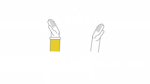Happy High Five Animation