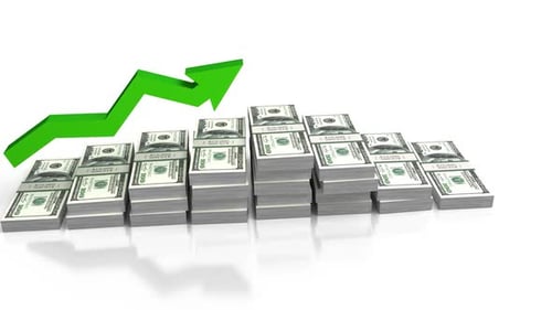 Rising Arrow Money Graph