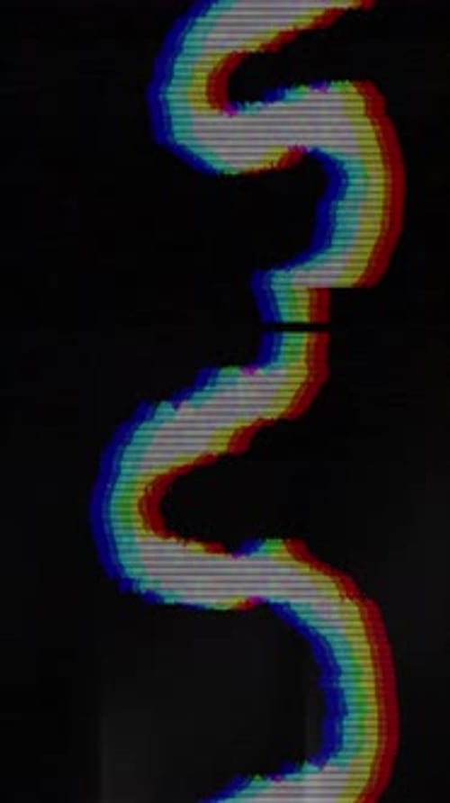 Vertical Digital Glitch Transitions Pack