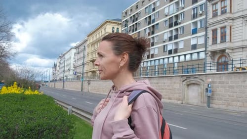 Woman Enjoy Places in Budapest