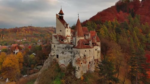 Bran Castle in Transylvania Romania