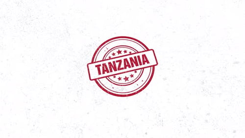 Tanzania Rubber Stamp