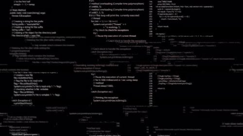 Warnung vor Sicherheitslücken bei Cyberangriffen, Warnmeldung, Virencode, Software-Hack, Fortschritt des Hackerangriffs