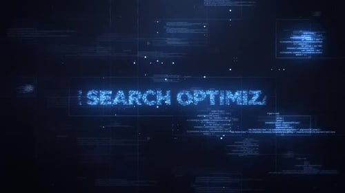 Futuristic Digital Code Text Reveal Animation